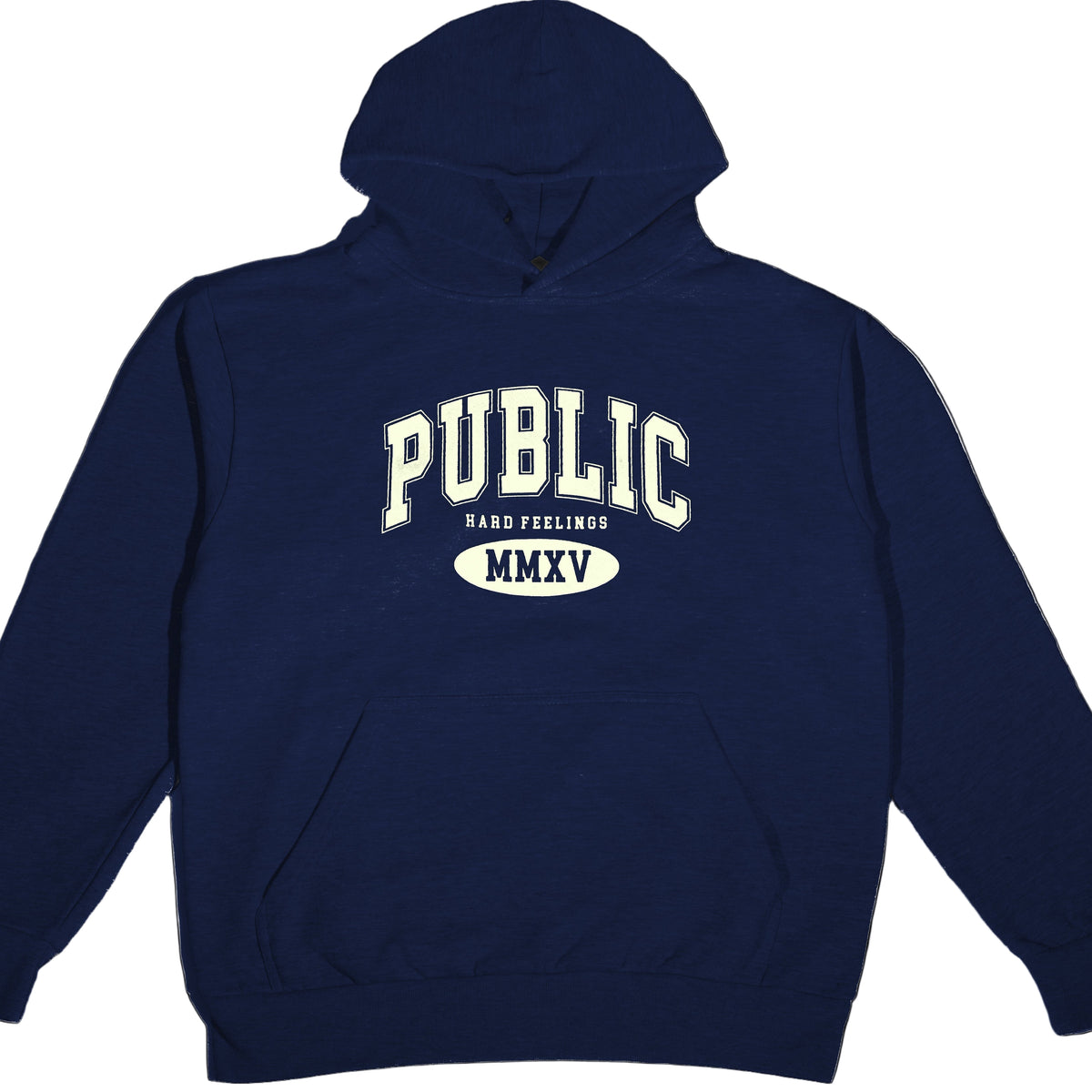 Collegiate Hoodie - Navy – PUBLIC snowboards