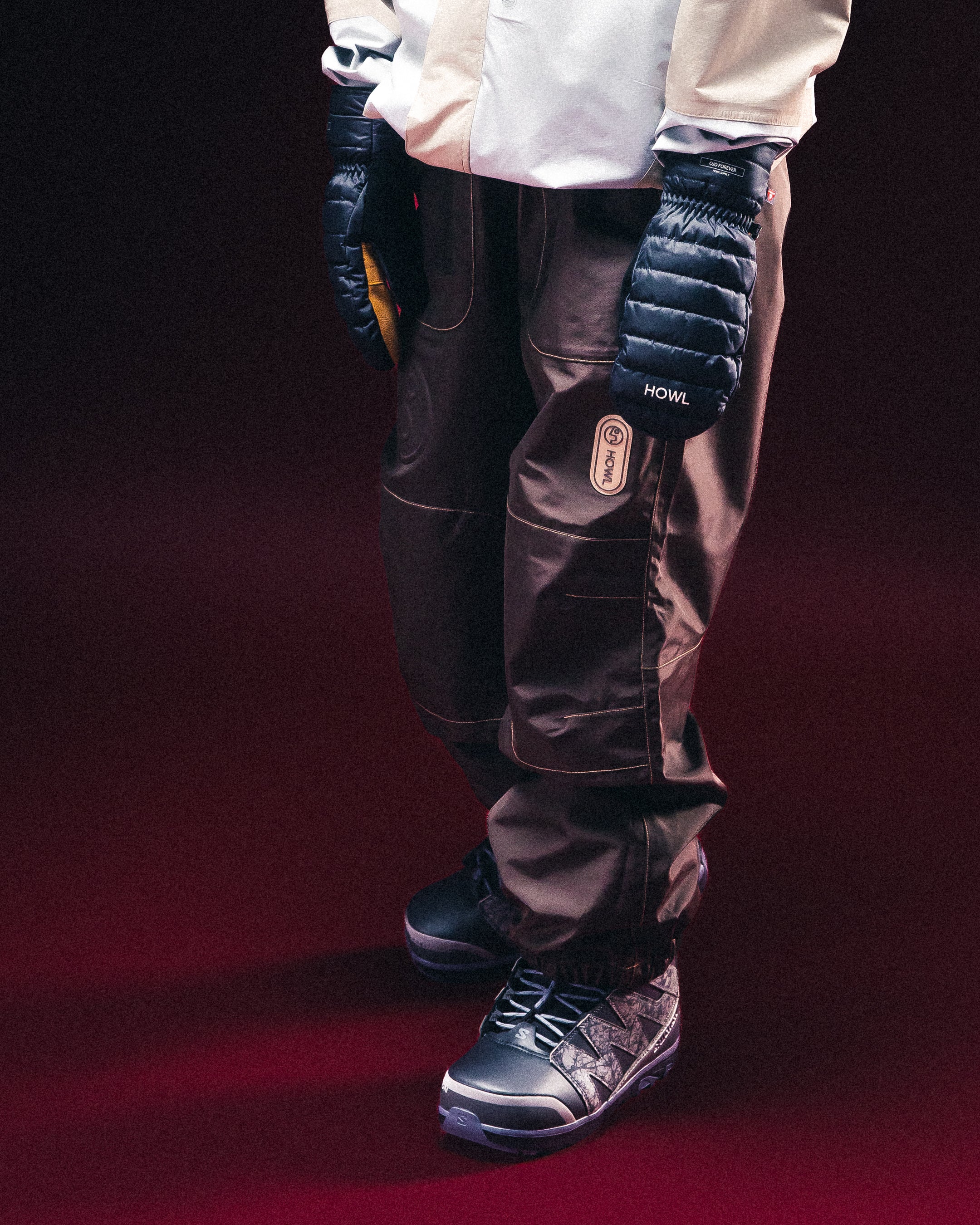 PUBLIC x HOWL Snow Pants - Brown – PUBLIC snowboards