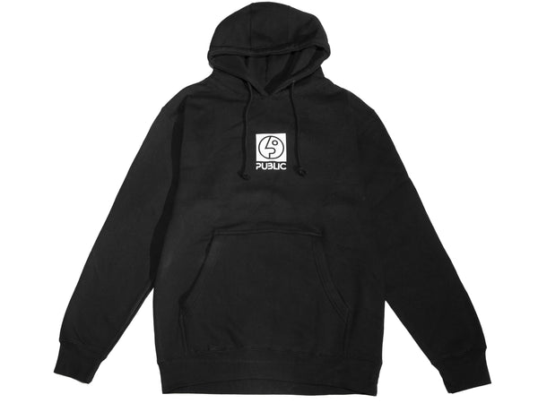 Box Logo Hoodie - Black – PUBLIC snowboards