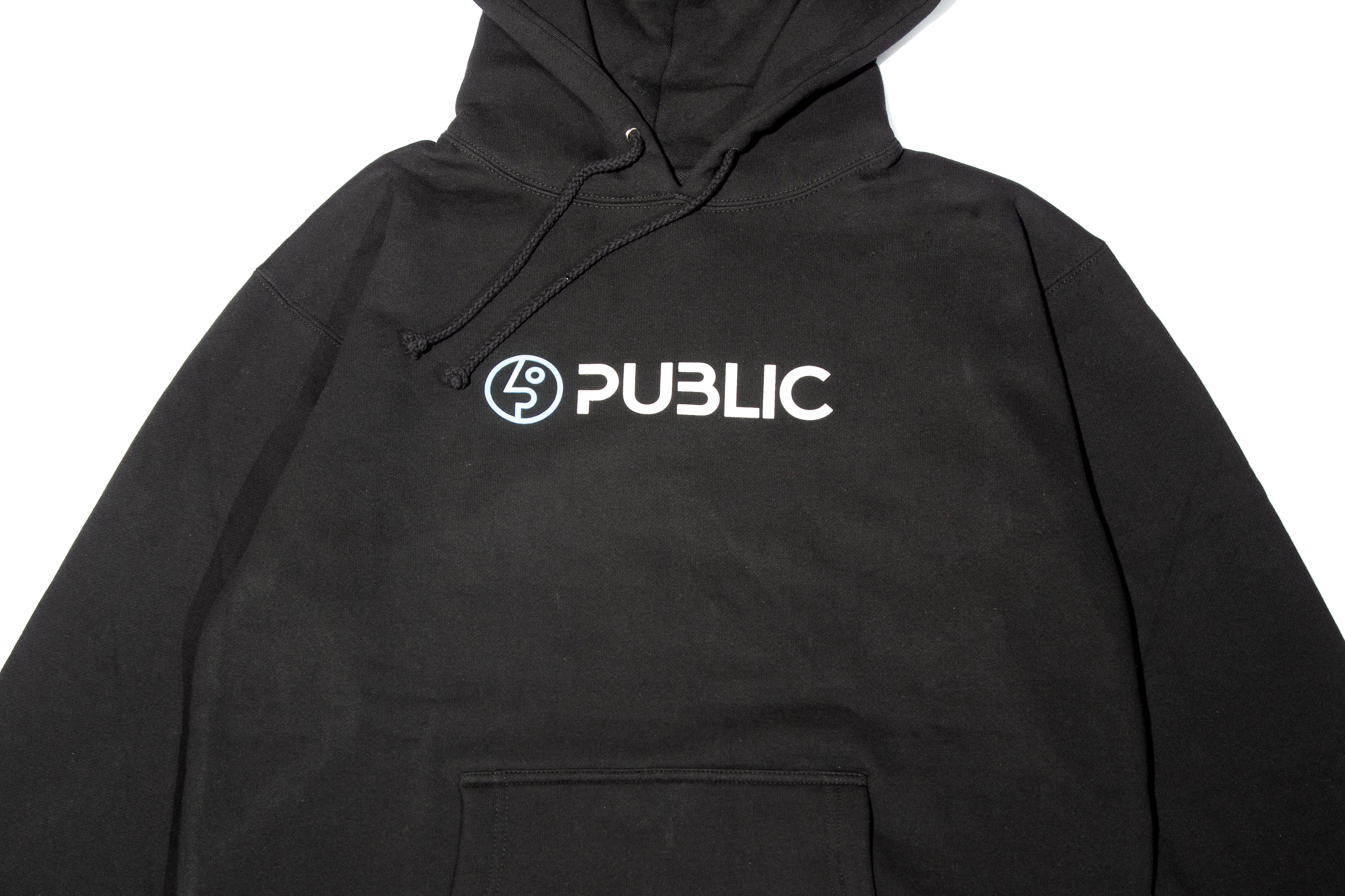 Logo Hoodie - Black – PUBLIC snowboards