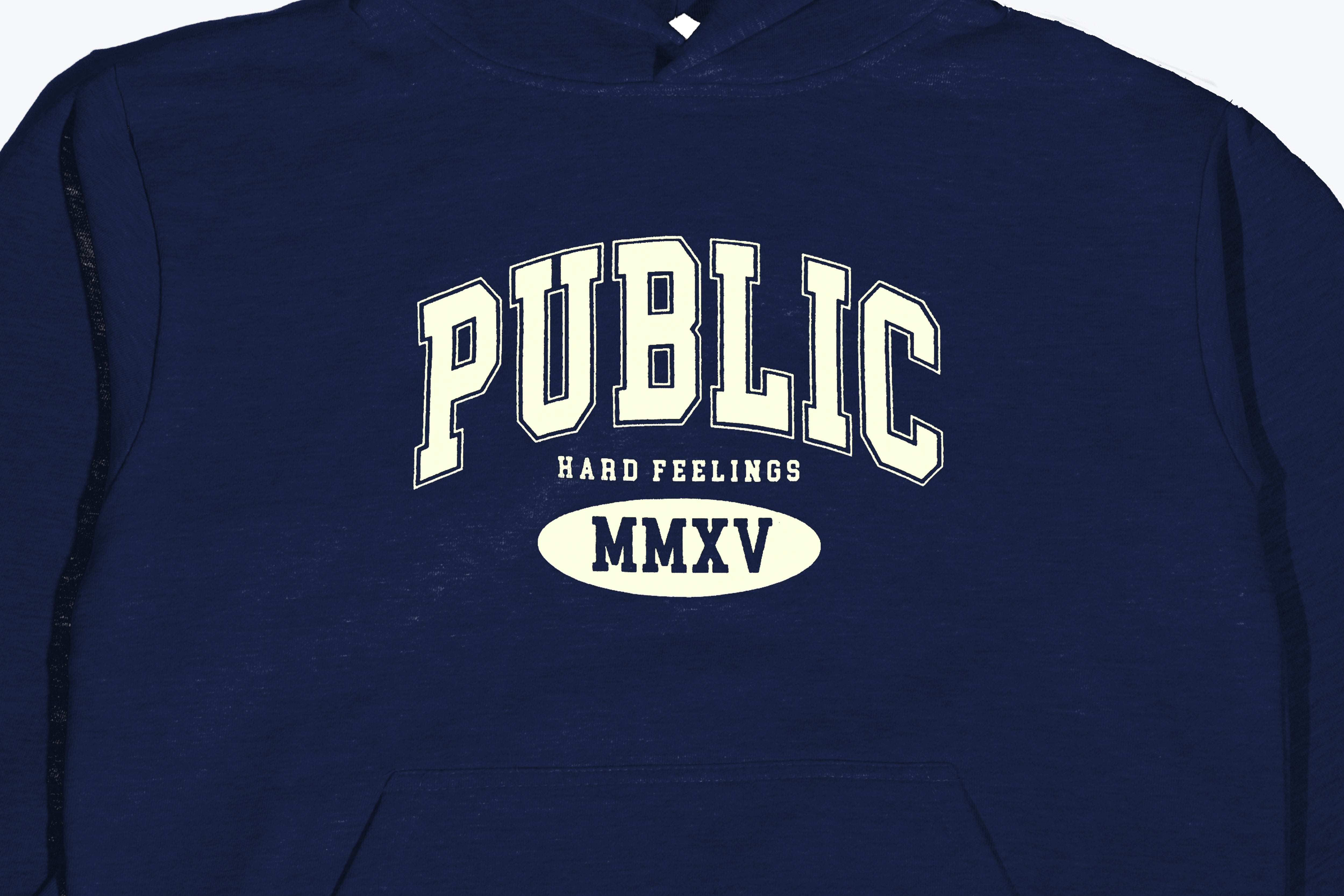 Collegiate Hoodie - Navy – PUBLIC snowboards