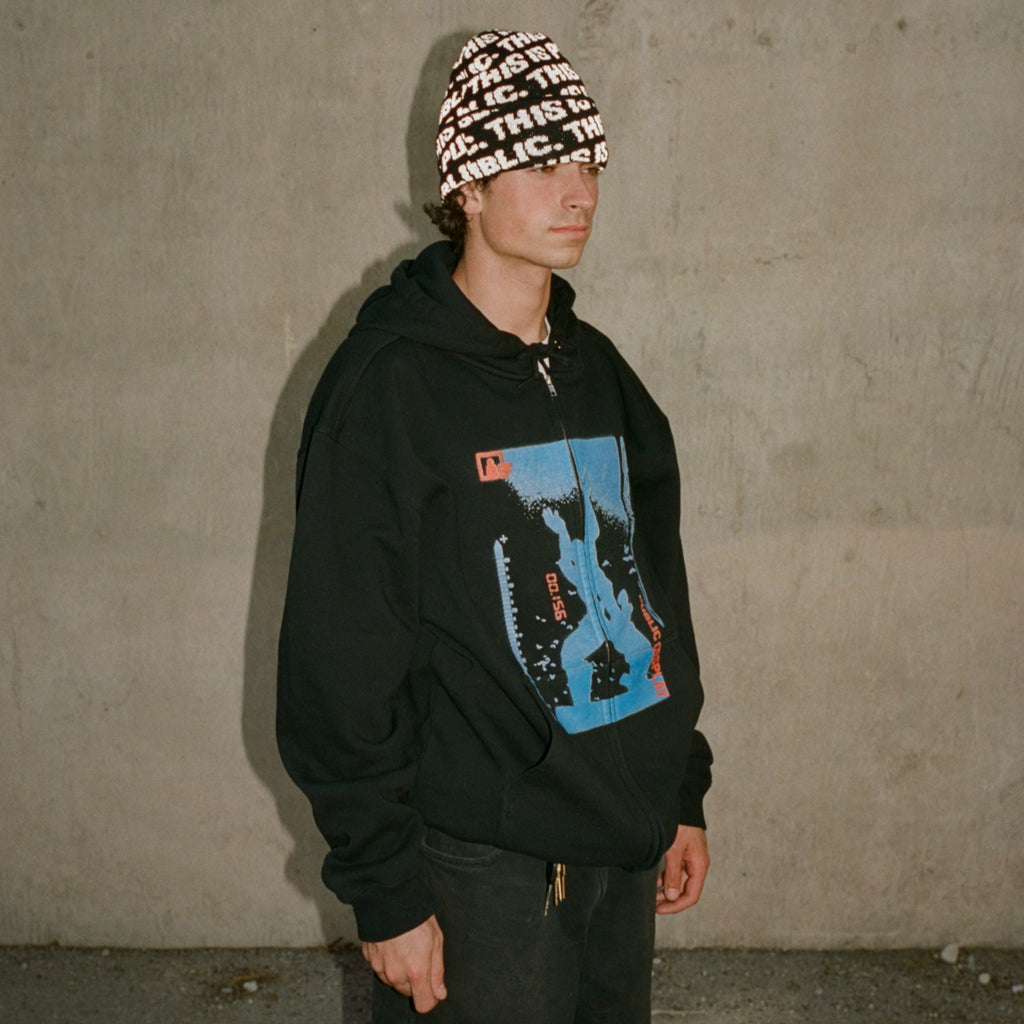 PUBLIC Display Zip Hoodie