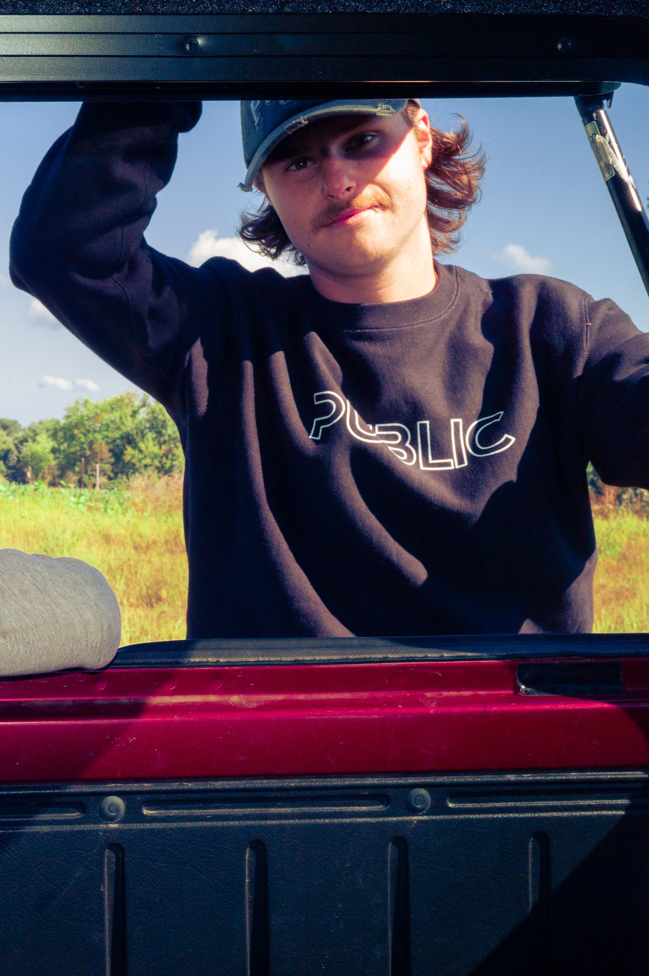 Logo Crewneck - Black – PUBLIC snowboards