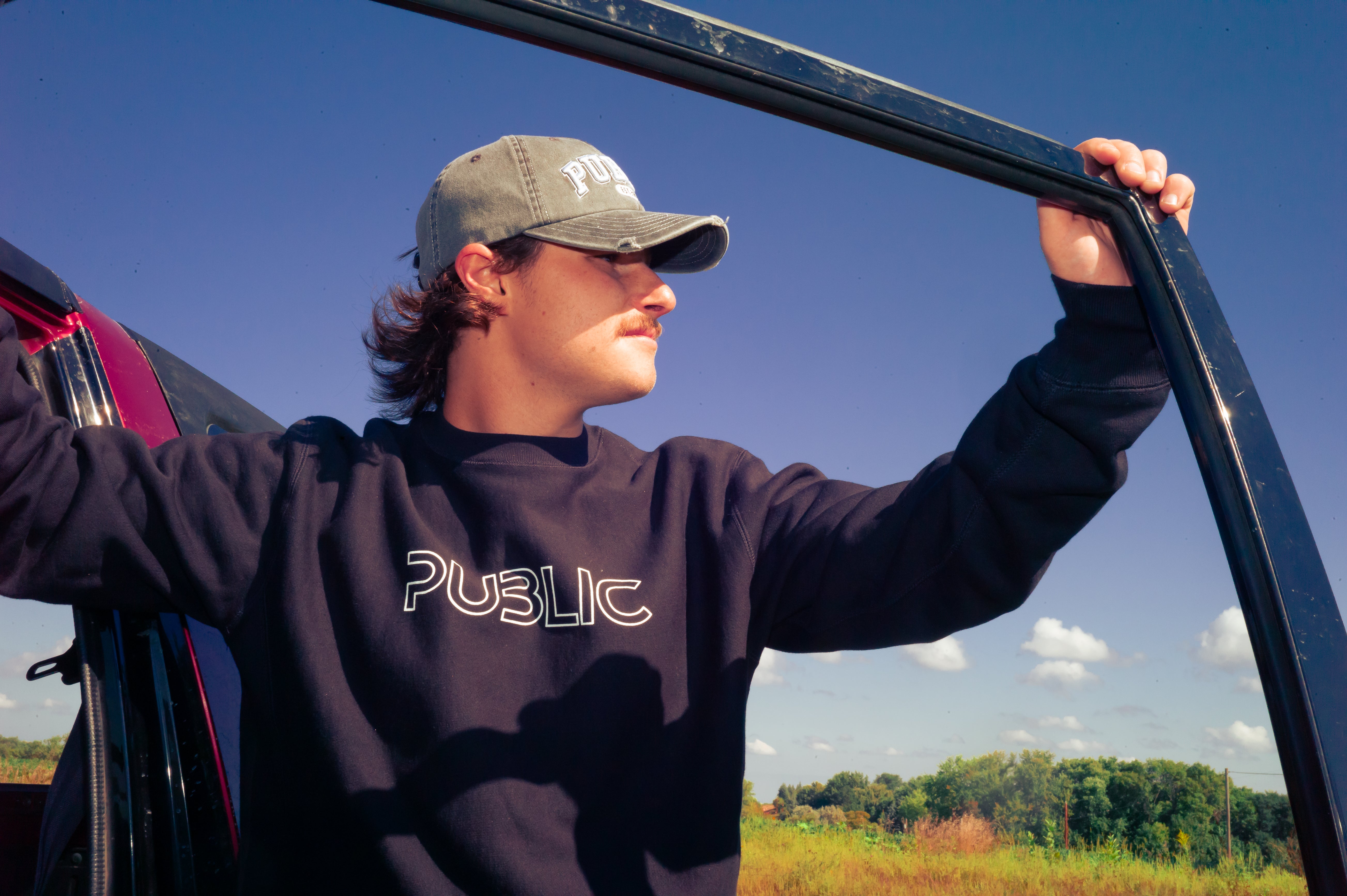 Logo Crewneck - Black – PUBLIC snowboards