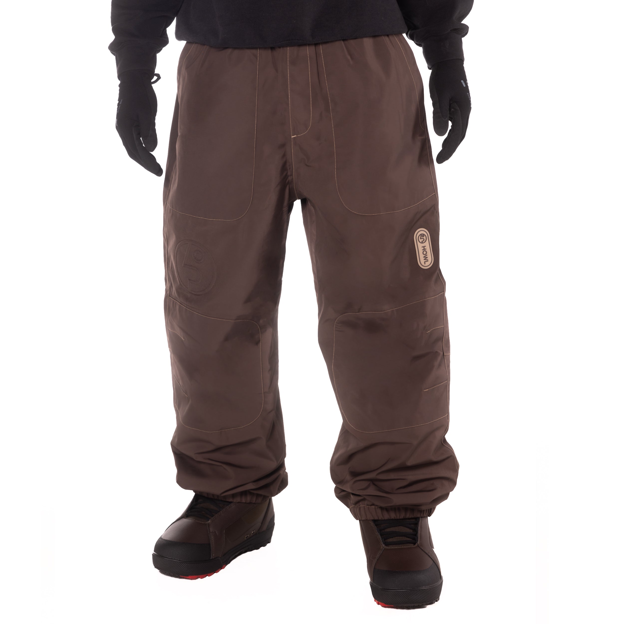 PUBLIC x HOWL Snow Pants - Brown – PUBLIC snowboards