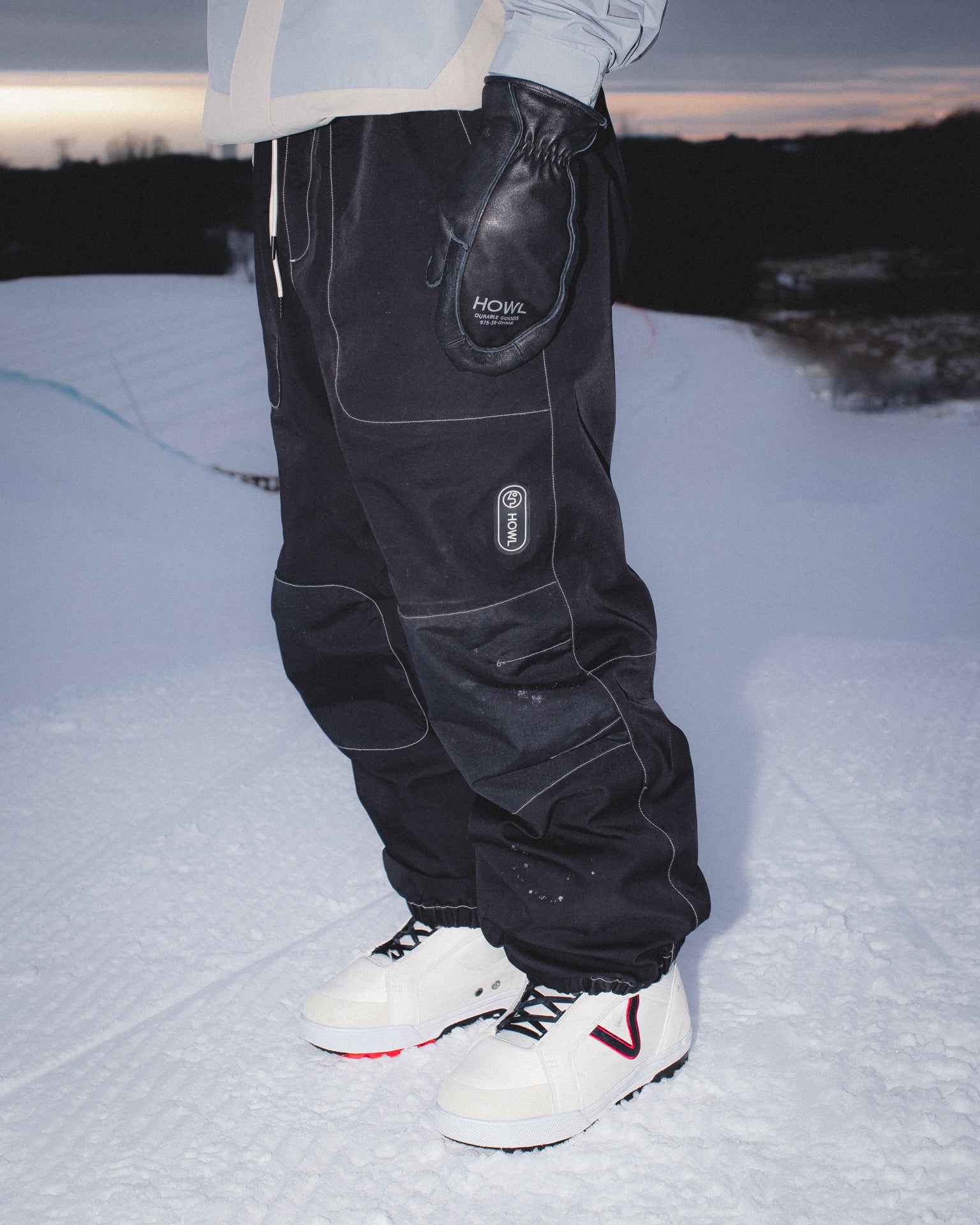 PUBLIC x HOWL Snow Pants - Black – PUBLIC snowboards