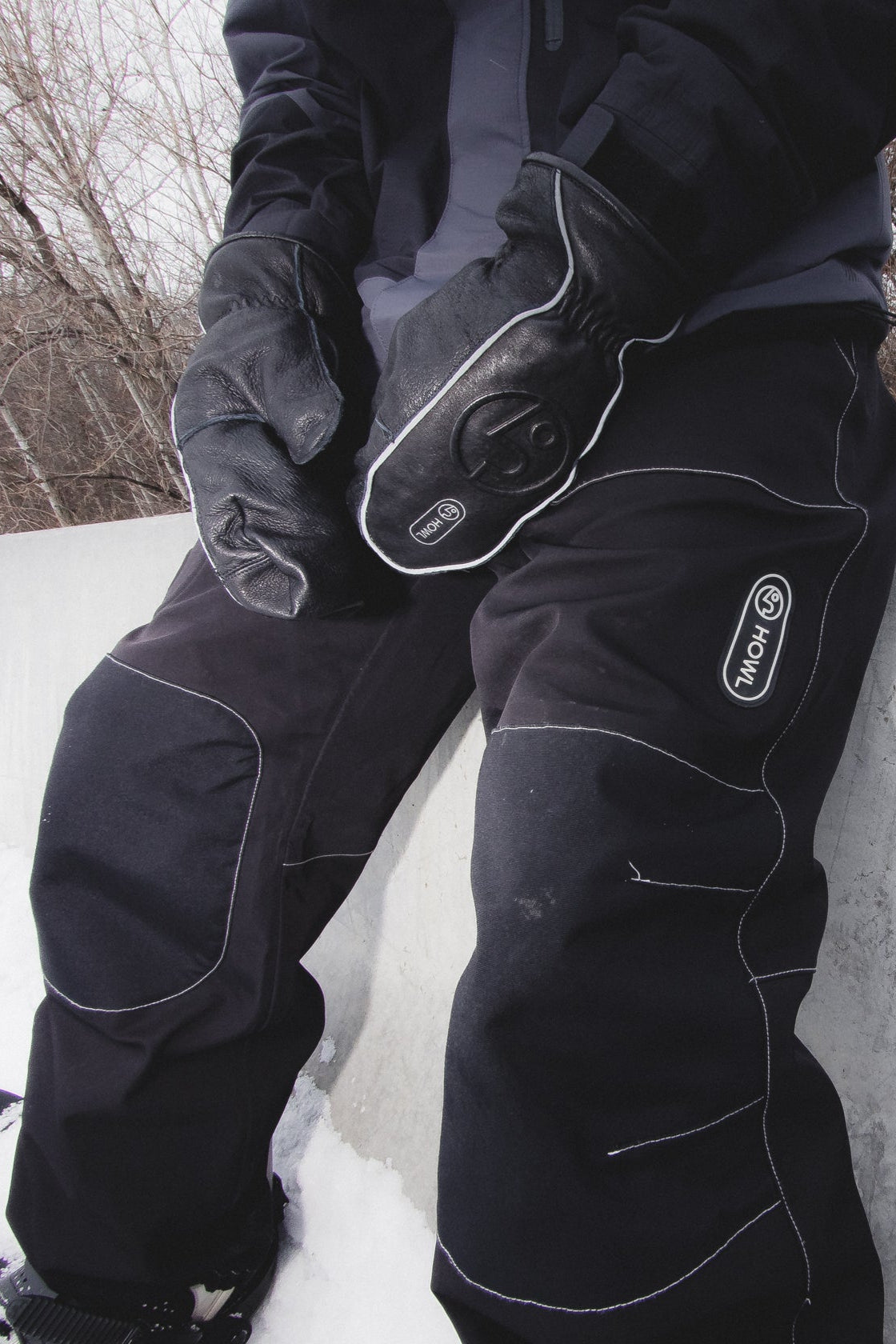 PUBLIC x HOWL Snow Pants - Black – PUBLIC snowboards