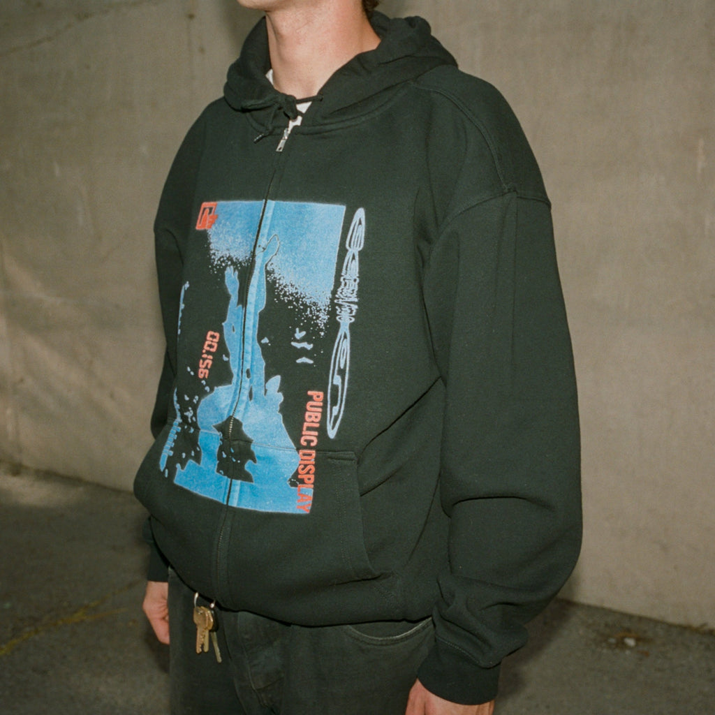 PUBLIC Display Zip Hoodie