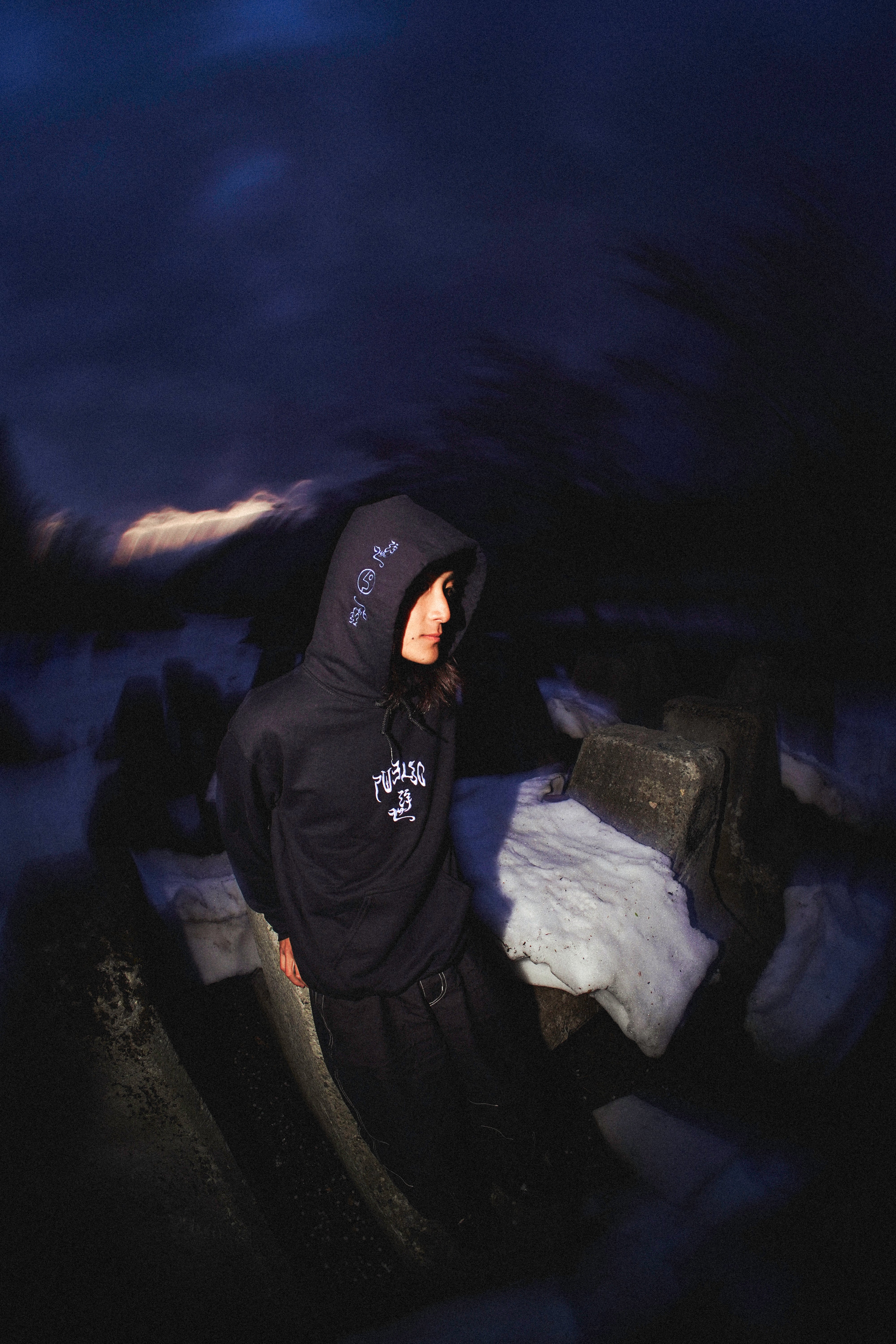 Ukiyo X PUBLIC Hoodie - Black – PUBLIC snowboards
