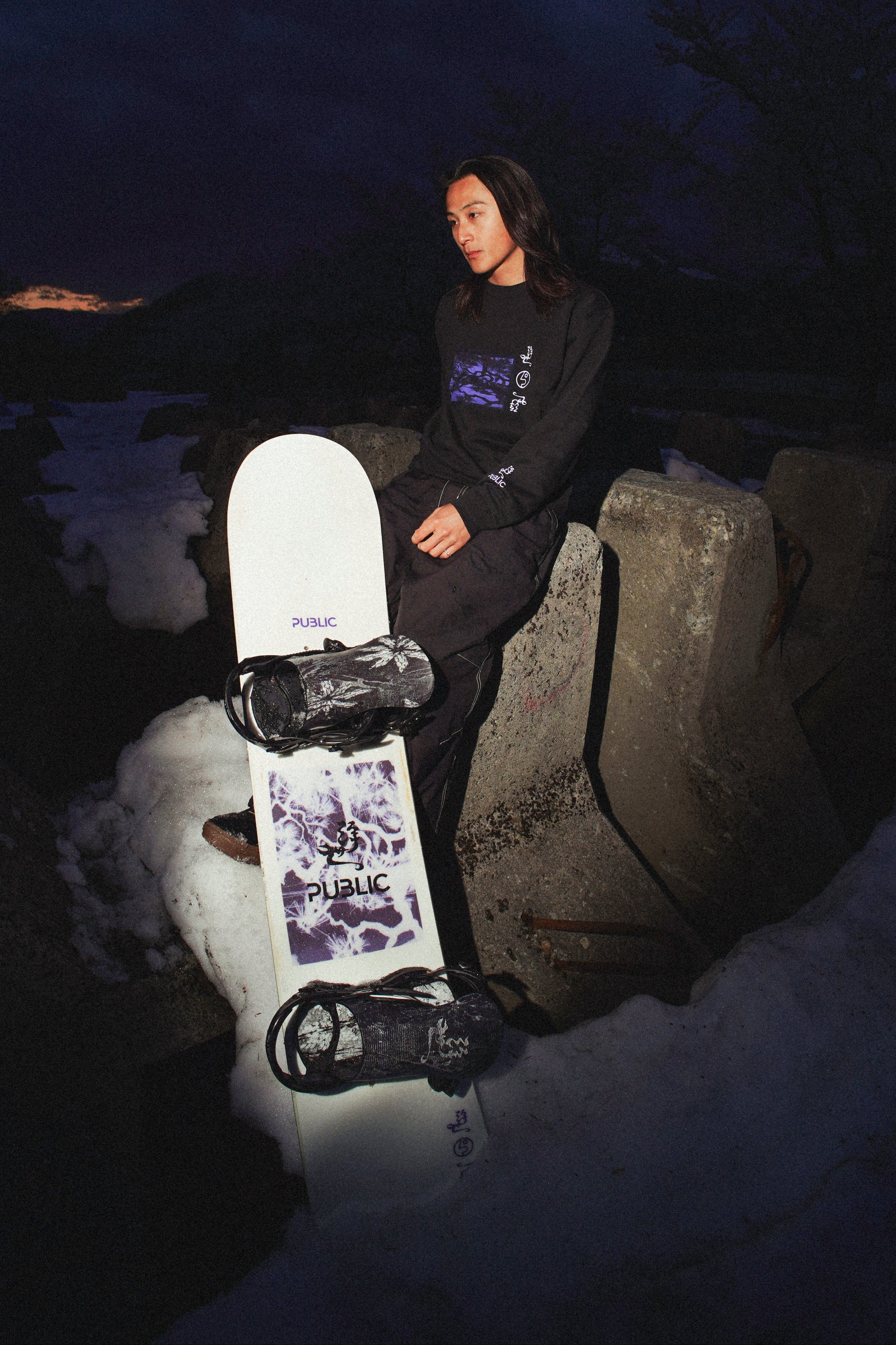 スノーボード HOWI PUBLIC General Public x Ukiyo Snowboard 153cm - 2025/2026 – Jack's