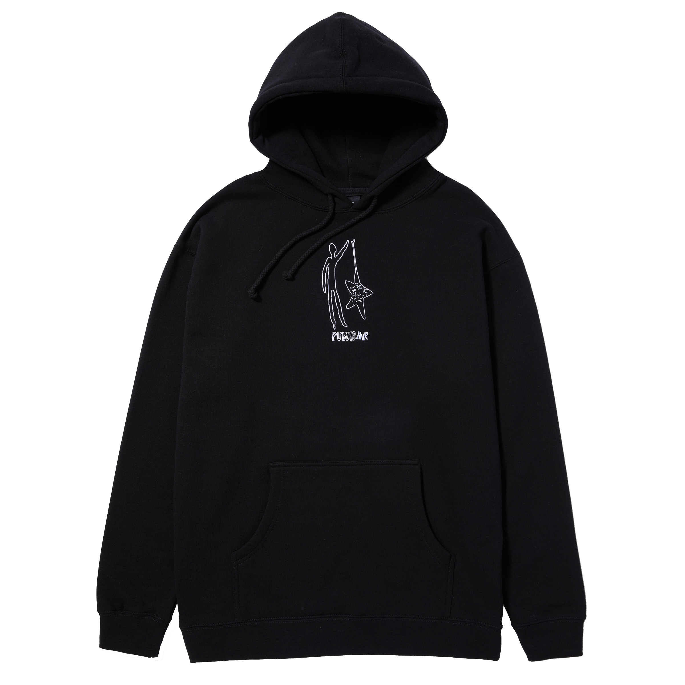 HUF X PUBLIC STAR HOODY